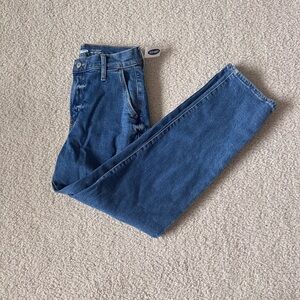 NWT Old Navy Women's High Rise Straight Leg Jeans Blue Size 0